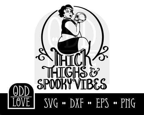 Big legs and witchy vibes svg